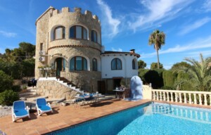 Sea view villa for sale in Balcon al Mar in Javea