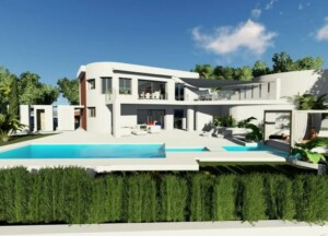 Sea view villa for sale in La Fustera in Benissa