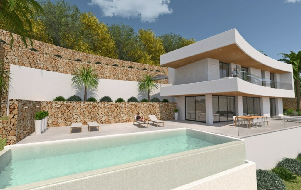 Sea view villa for sale in Xabia Nova in Javea