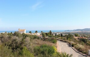 Building plots with sea views for sale in Castellans in Javea