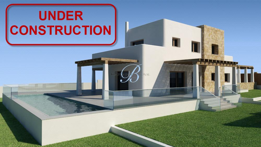 Luxury Ibiza style villa in Puerta Fenicia in Javea