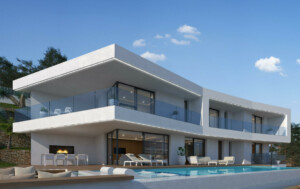 Luxury villa with sea view for sale in Nova Xabia in Javea