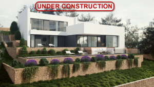 Modern new build villa with sea view for sale in Piver in Javea