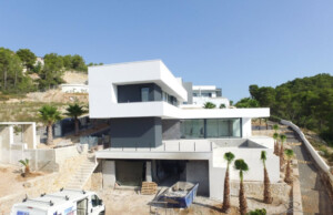 Modern villa with sea view for sale in Tosalet in Javea