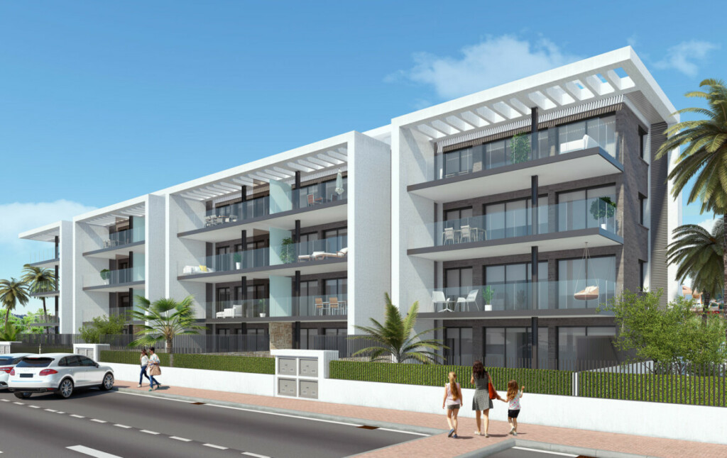 New-build apartments for sale in Javea on the Arenal