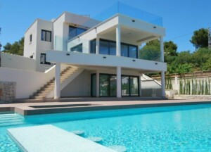 New build first line villa for sale in Fanadix in Benissa