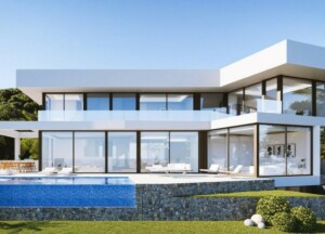 New build luxurious villa for sale in La Fustera in Benissa