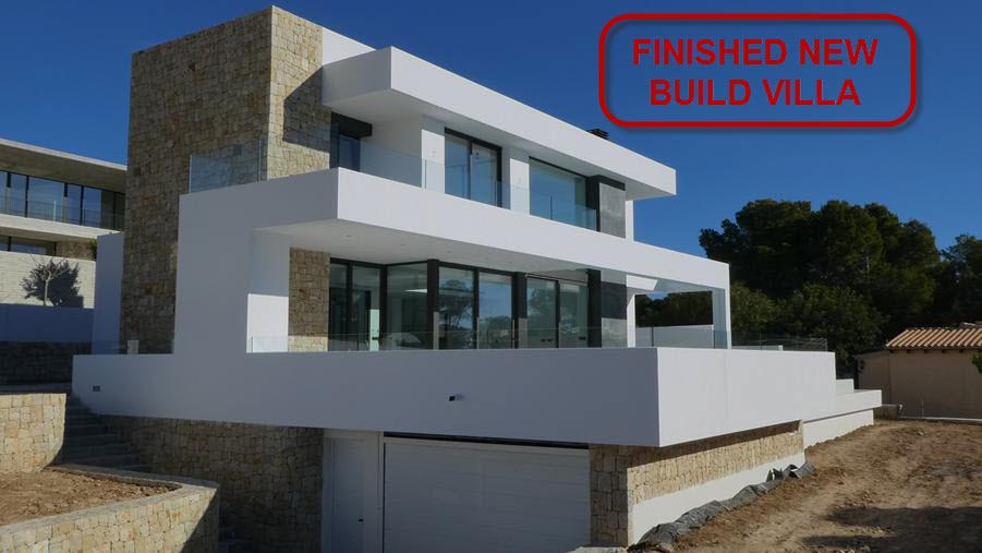 New build villa for sale in El Bosque in Moraira