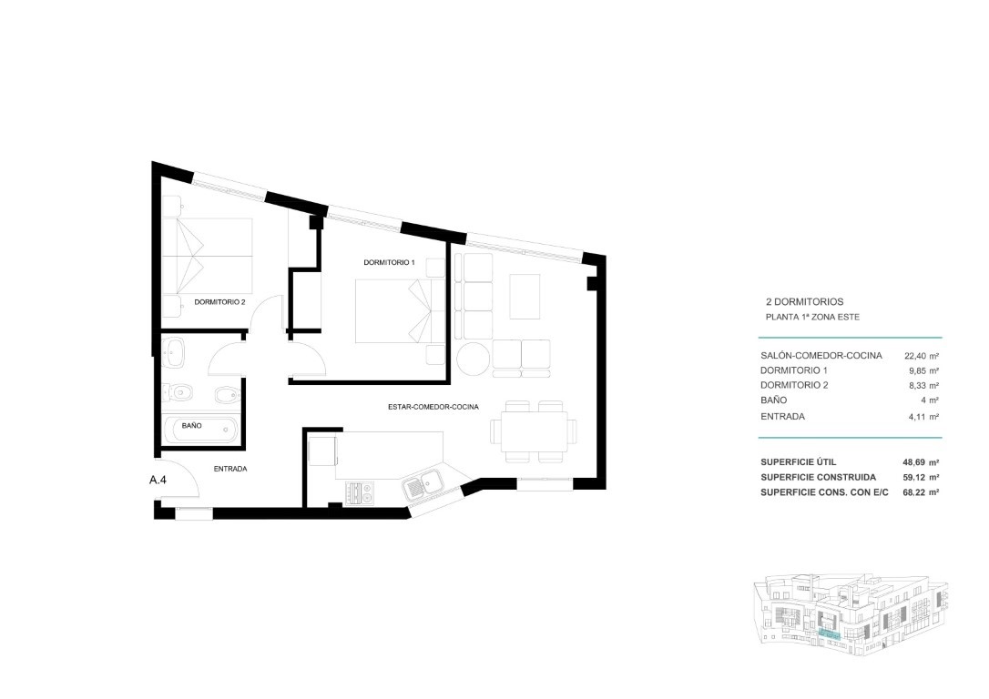 Apartment in Denia
