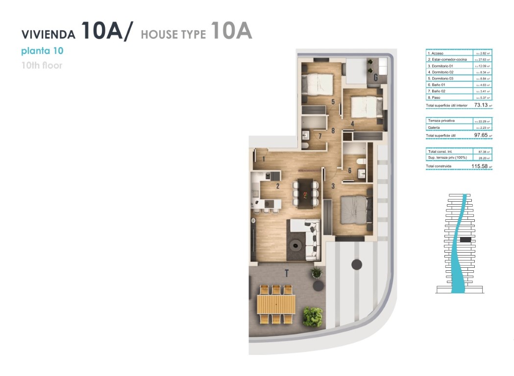 Apartment in Calpe