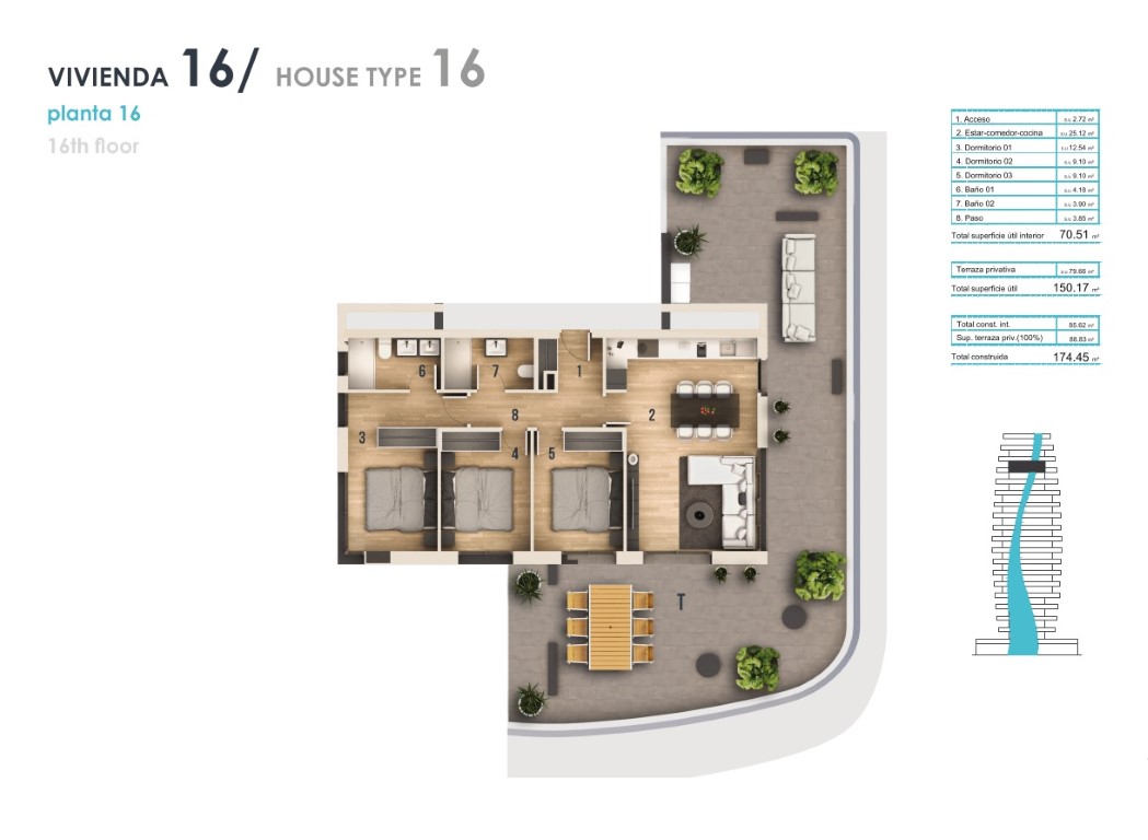 Apartment in Calpe